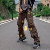 Trav x Grimace Rilling Cargo Pant - Black/ Brown