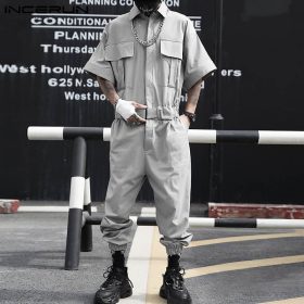 NOM Rompers Multi-pockets Overalls