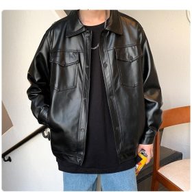 Trav x Wanted Black Soft Faux Leather Jacket