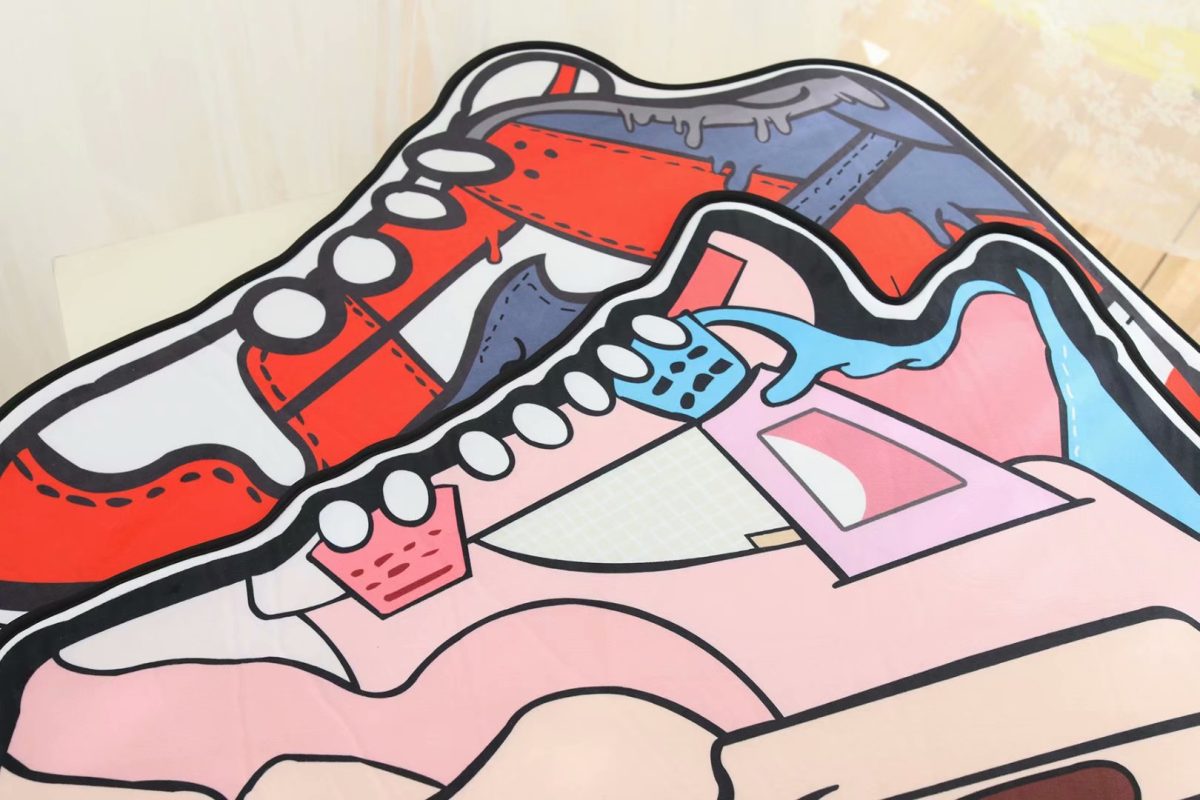 Sneaker Carpet Blanket Pet Dog Cushion Popular Fashion Rugs - Image 13