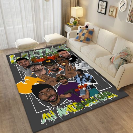 Hip-Hop Music Star Rapper Carpet Rug