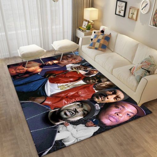 Hip-Hop Music Star Rapper Carpet Rug - Image 7