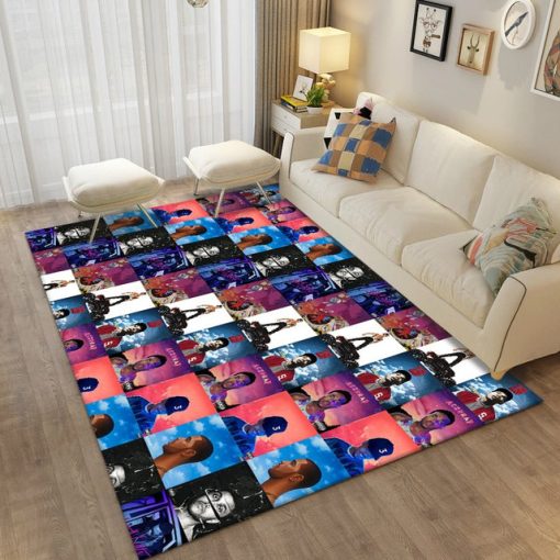 Hip-Hop Music Star Rapper Carpet Rug - Image 17