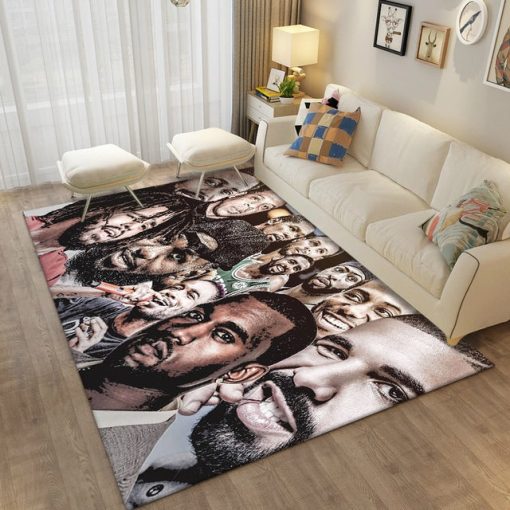 Hip-Hop Music Star Rapper Carpet Rug - Image 20