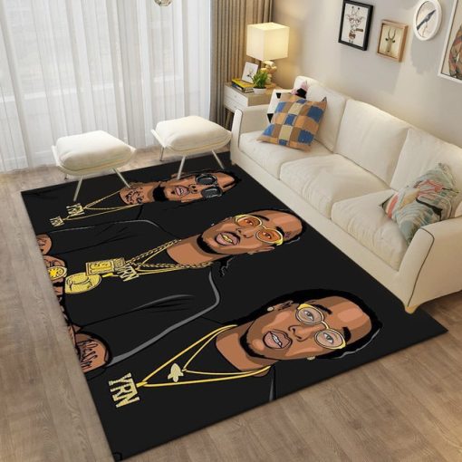 Hip-Hop Music Star Rapper Carpet Rug - Image 19