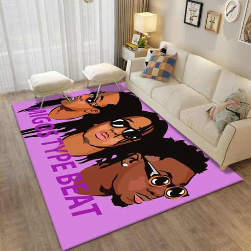 Hip-Hop Music Star Rapper Carpet Rug - Image 9