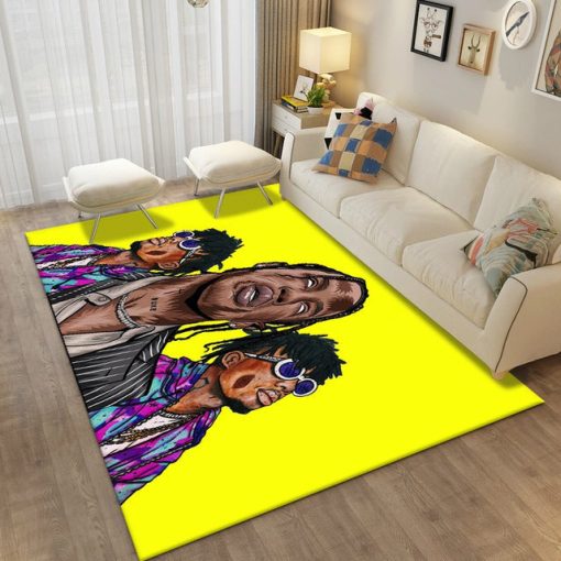 Hip-Hop Music Star Rapper Carpet Rug - Image 11