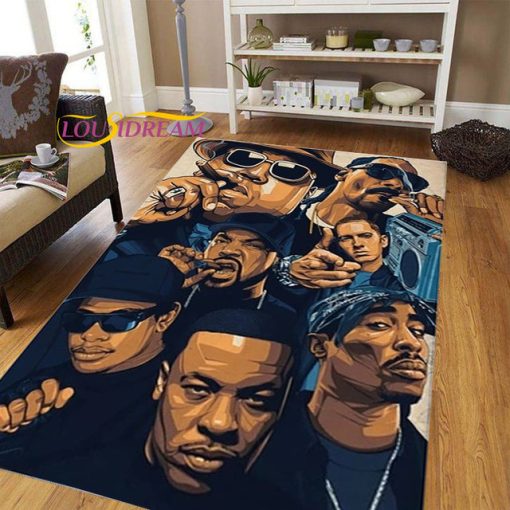 Hip-hop Music Star Rectangle Rug - Image 22