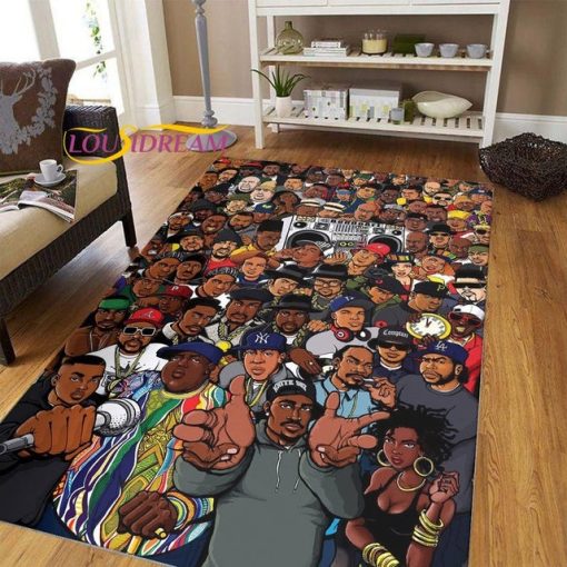 Hip-hop Music Star Rectangle Rug - Image 11