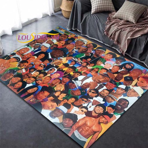 Hip-hop Music Star Rectangle Rug - Image 19