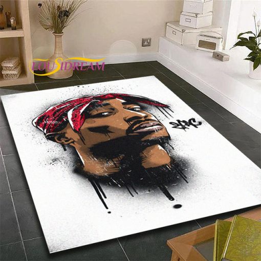 Hip-hop Music Star Rectangle Rug - Image 15