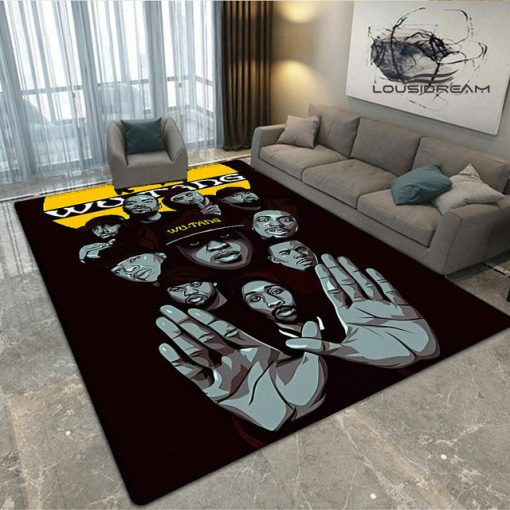 Hip-hop Music Star Rectangle Rug - Image 12