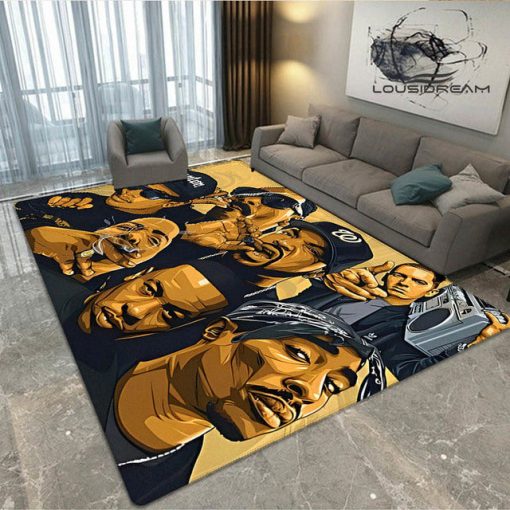 Hip-hop Music Star Rectangle Rug - Image 18