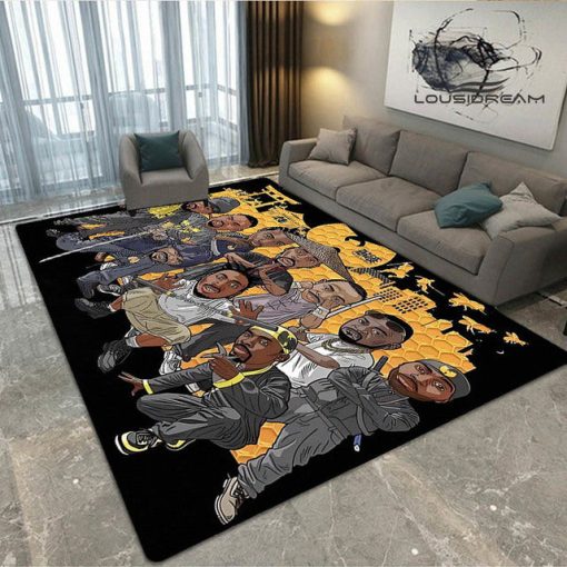 Hip-hop Music Star Rectangle Rug - Image 20