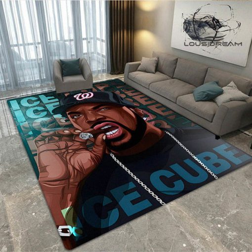 Hip-hop Music Star Rectangle Rug - Image 3