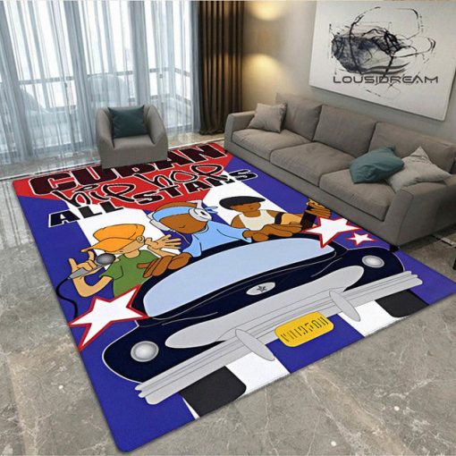 Hip-hop Printing Large Carpet - Image 9