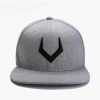 3D Pierced Embroidery Snapback Cap