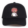 Lil Pump Embroidery Snapback Cap