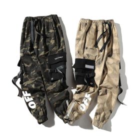 Ribbons Cotton Cargo Trousers