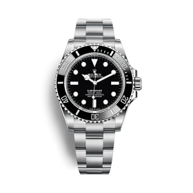 RLX Black Submariner No Date Watch - wp0000149