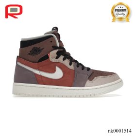 AJ 1 Zoom CMFT Canyon Rust Shoes Sneakers - nk0001514