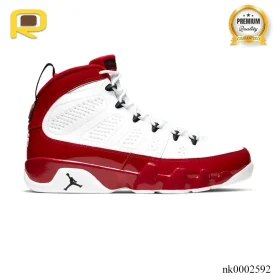AJ 9 Retro White Gym Red Shoes Sneakers - nk0002592