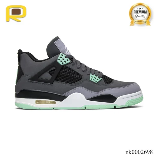 AJ 4 Retro Green Glow Shoes Sneakers - nk0002698