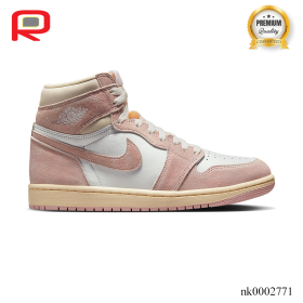 AJ 1 Retro High OG Atmosphere Pink Shoes Sneakers - nk0002771