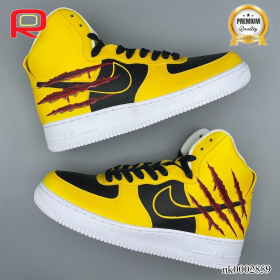 AF 1 Highs Kung Fu Custom Shoes Sneakers - nk0002859