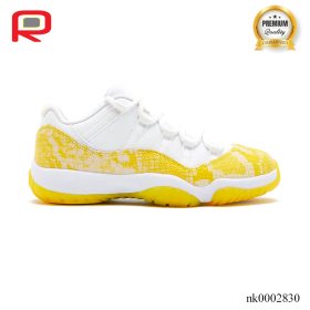 AJ 11 Retro Low Tour Yellow Snakeskin Shoes Sneakers - nk0002830