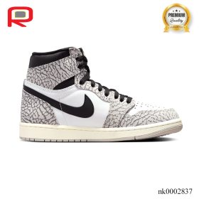 AJ 1 High OG Elephant Print Shoes Sneakers - nk0002837