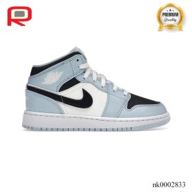 AJ 1 Mid Ice Blue Shoes Sneakers - nk0002833