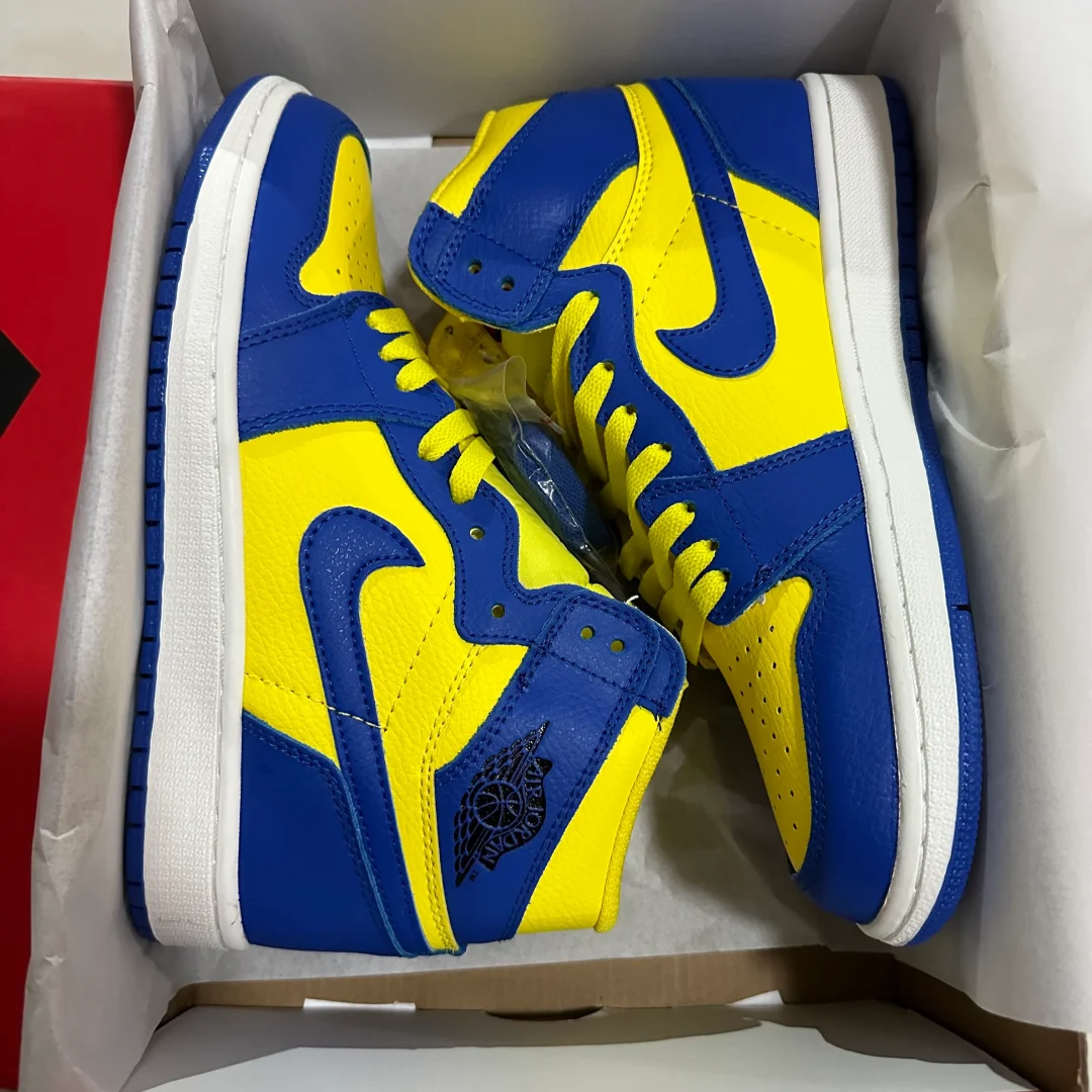 AJ 1 Retro High OG Laney Shoes Sneakers - nk0002814 - Image 8