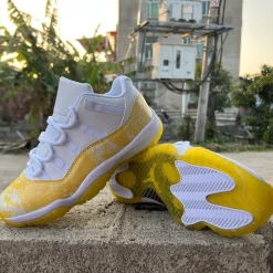 AJ 11 Retro Low Tour Yellow Snakeskin Shoes Sneakers - nk0002830 - Image 10