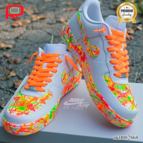 AF 1 Citrus Explosion Custom Shoes Sneakers - nk0002868