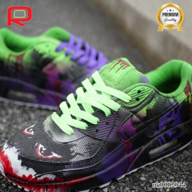 AM 90 "Who's Laughin" Custom Shoes Sneakers - nk0002944
