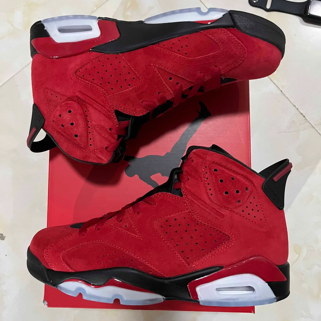 AJ 6 Retro Toro Bravo Shoes Sneakers - nk0002876 - Image 6