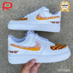 AF 1 College V5 Custom Shoes Sneakers - painted custom shoes