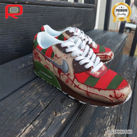 AM 90 Nightmare Custom Shoes Sneakers - nk0003053