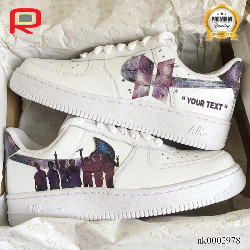 AF 1 BTS Galaxy Custom Shoes Sneakers - custom your own shoes