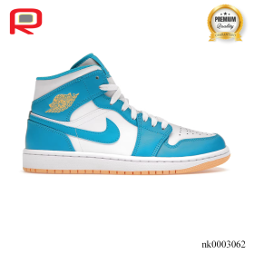 AJ 1 Mid Aquatone Shoes Sneakers - nk0003062