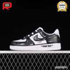 AF 1 07 Low Black White Custom Shoes Sneakers - custom shoes basketball