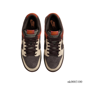 AJ 1 Low Brown Elephant Shoes Sneakers - nk0003098