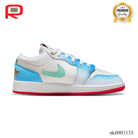 AJ 1 Low SE Blue Gradient Shoes Sneakers - nk0003135