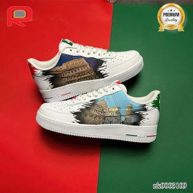 AF 1 Postcard from Italy Custom Shoes Sneakers - nk0003109