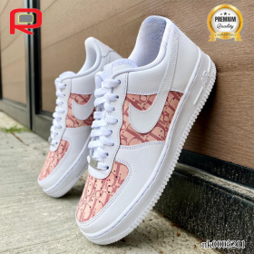 AF 1 Pink Fashion Custom Shoes Sneakers - nk0003211
