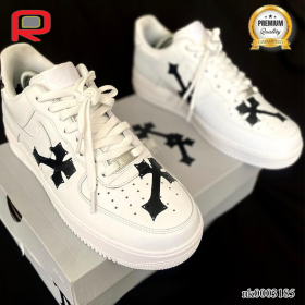 AF 1 Chrome Hearts  Custom Shoes Sneakers - nk0003185