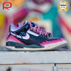 AJ 3 X-Men Nightcrawler x Gambit Custom Shoes Sneakers - nk0003160