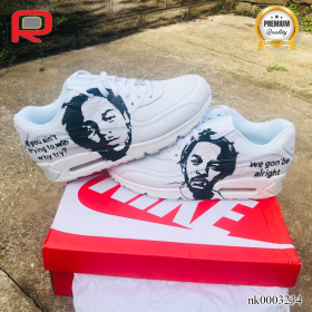 AM 90 Kendrick Custom Shoes Sneakers - nk0003234