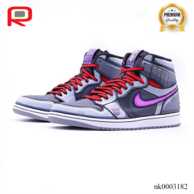 AJ 1 Megatron Transformer Edition Custom Shoes Sneakers - nk0003182